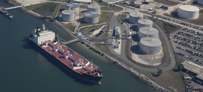 LNG at Terminal