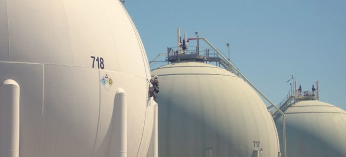 Rope Access Inspection of Tanks